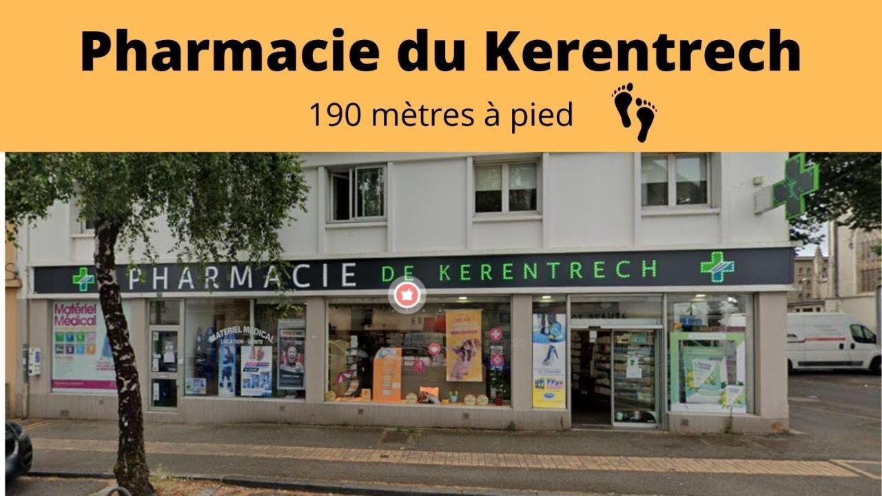 Lorient - L'Escapade - Lit Queen Size - Proche Centre Et Gare - Internet Haut Debit Fibre Exterior foto