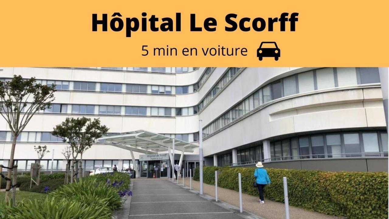 Lorient - L'Escapade - Lit Queen Size - Proche Centre Et Gare - Internet Haut Debit Fibre Exterior foto